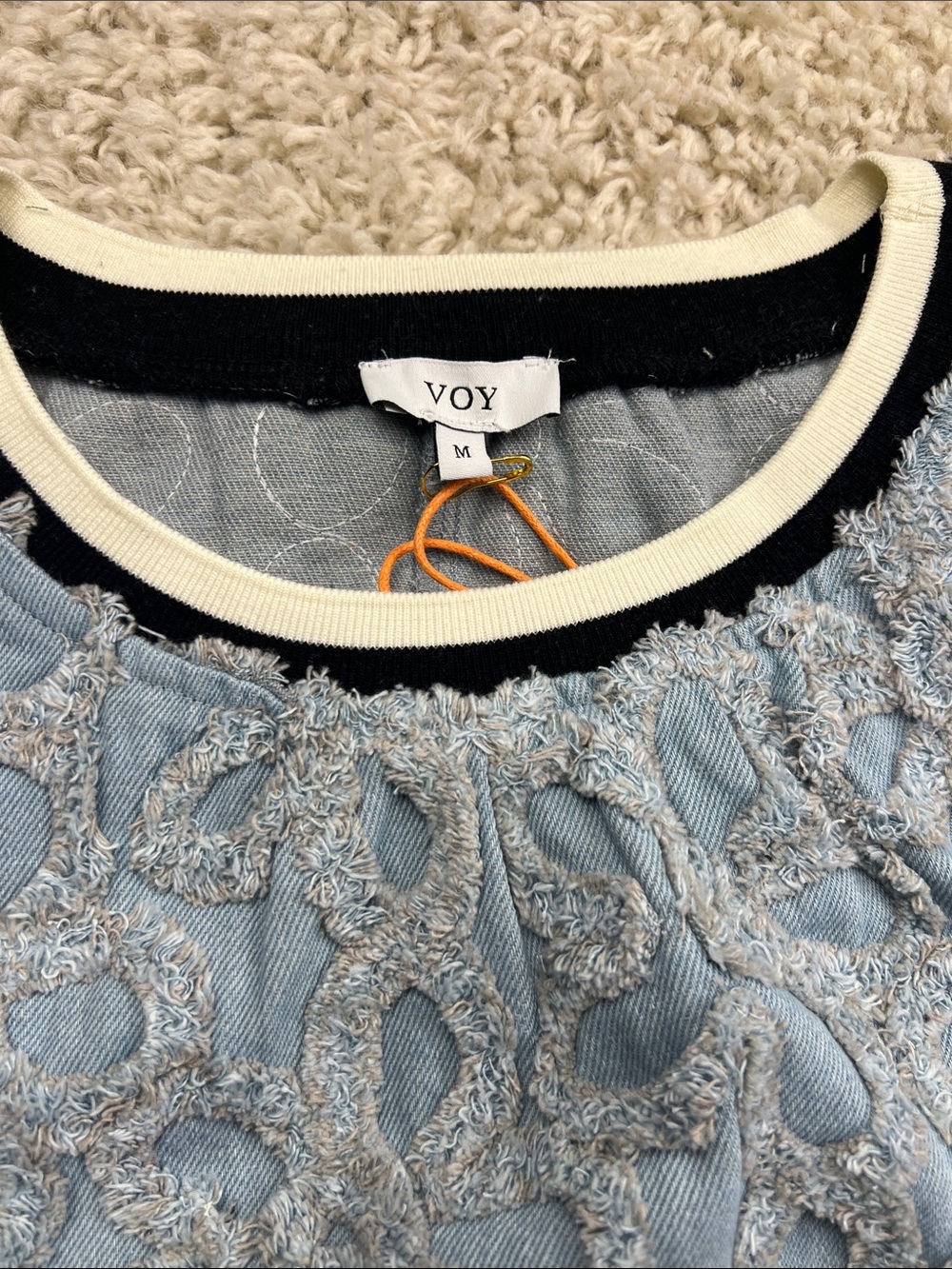 WOMENS VOY DENIM TOP SIZE M - Picture 5 of 10